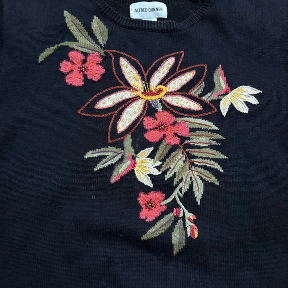 Vintage Alfred Dunner Top Large - Picture 2 of 7